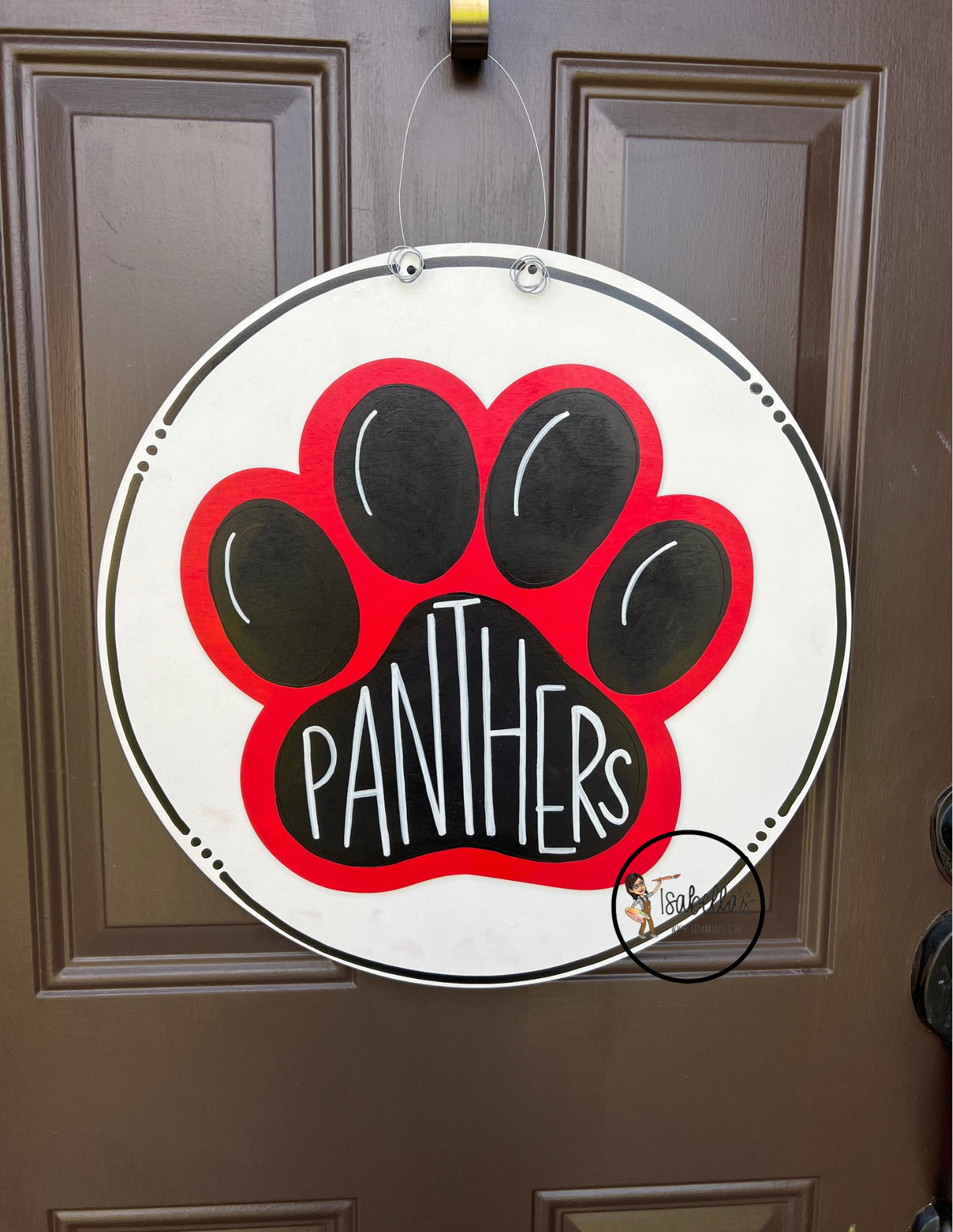 PANTHERS DOOR HANGER