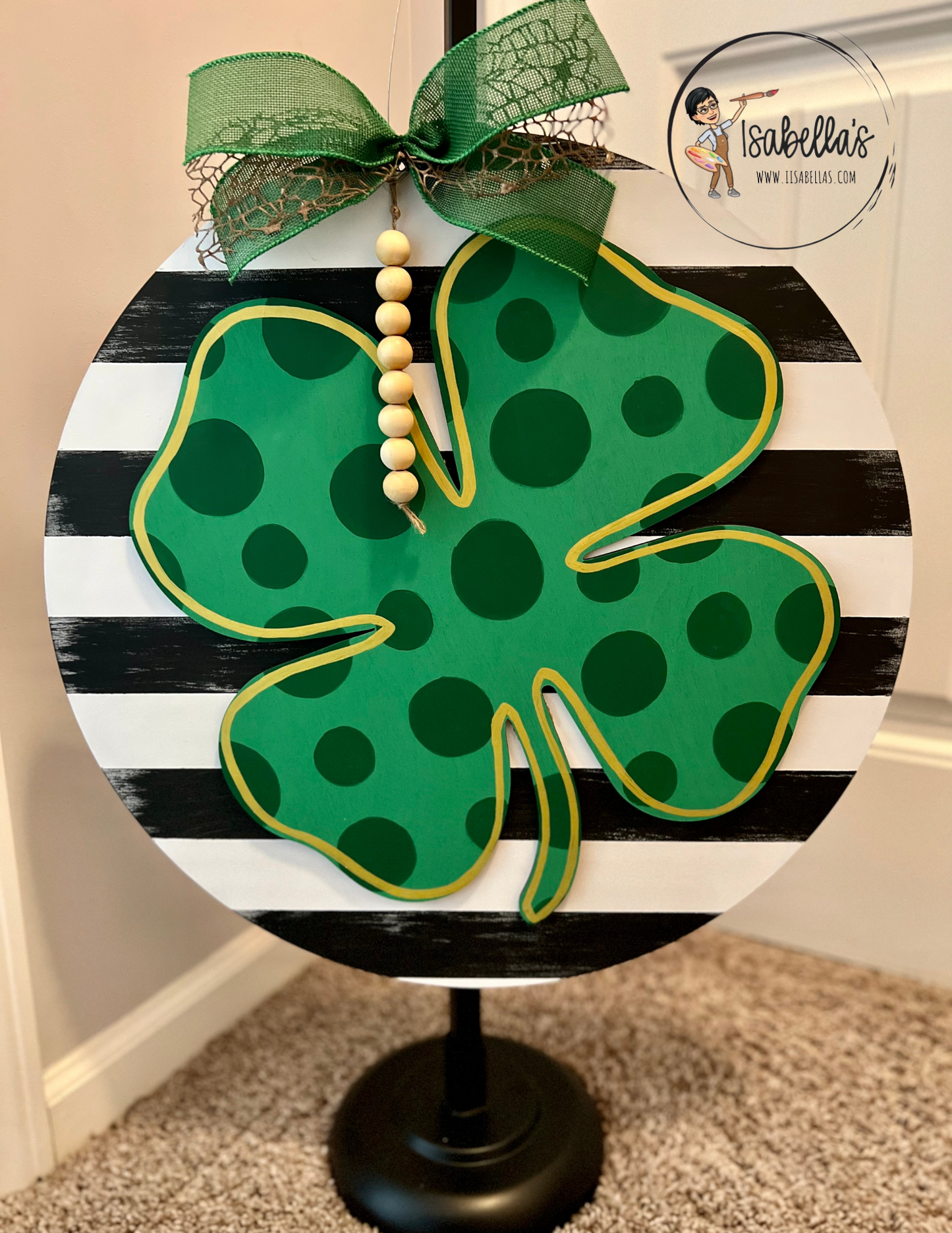 SHAMROCK DOOR HANGER